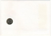 Niger felbélyegzett borítékban, bélyegzéssel, benne Nyugat Afrikai Államok 1987. 50Fr, német nyelvű leírással T:1 Niger in envelope with stamp and cancellation, in it West African States 1987. 50 Francs with German language description