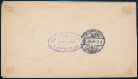 1898 3kr díjjegyes boríték 2kr díjkiegészítéssel / PS-cover with additional franking 'BUDAPEST'