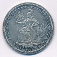 Franciaország 1797. 'Napóleon itáliai hadjárata' kétoldalas fém emlékérem (33mm) T:1-,2 félrecsúszott veretFrance 1797. 'Napoleon's campaign in Italy' two-sided metal medallion (33mm) C:AU,XF shifted strike
