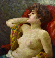 Záhonyi Géza (1889-?): ÁBRÁNDOZÓ AKT 1925
