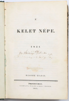 Széchenyi István: A’ Kelet népe.