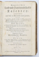 Plessing József: Ungarischer Land- und Hauswirtschafts-Kalender