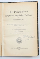 Woenig, Franz: Die Pusztenflora der grossen ungarischen Tiefebene von – –.