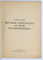 Acháry Kornél: Magyarok véráldozatai az orosz polgárháborúban