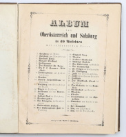 Gregor Baldi: Album von Oberösterreich und Salzburg in 39 Ansichten mit erläuterndem Texte