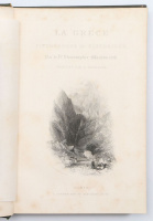 Wordsworth, Christopher: La Grèce pittoresque et historique par le Dr. Christopher Wordsworth, traduction de M. E. Regnault, illustrations sur acier et sur bois par les premiers artistes de Paris et de Londres.