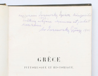 Wordsworth, Christopher: La Grèce pittoresque et historique par le Dr. Christopher Wordsworth, traduction de M. E. Regnault, illustrations sur acier et sur bois par les premiers artistes de Paris et de Londres.