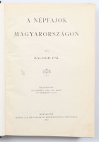 Balogh Pál: A népfajok Magyarországon