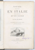 Musset, Paul de: Voyage pittoresque en Italie. Partie méridionale et en Sicile. Illustrations de MM. Rouargue Fréres. Nouvelle édition revue et corrigée par l'Auteur