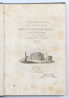 Nuova raccolta di 100 vedutine antiche della città di Roma e sue vicinanze incise a bullino da Domenico Pronti. Tomo I-II.