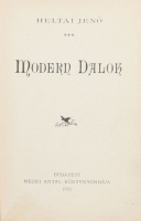 Heltai Jenő: Modern dalok