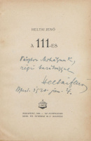 Heltai Jenő: A 111-es