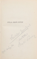 Szabó Lőrinc: Föld, Erdő, Isten (Dedikált), Kalibán (Dedikált) (egybekötve)