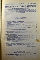 1931 - 1932 MAGYAR KATONAI SZEMLE (mbxw)